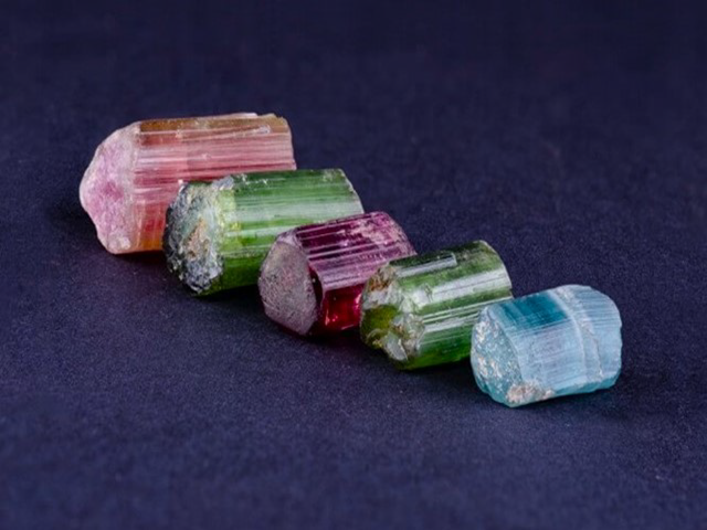 tourmaline crystals